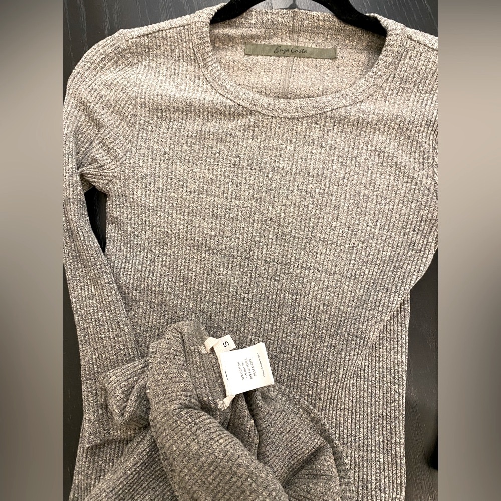Revolve Enza Costa ribbed dress - Picture 4 of 4